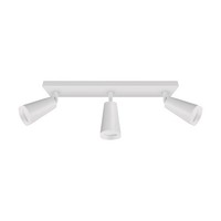 Deckenspot Deckenstrahler 3-Flammig GU10 Weiß B: 39,5 Cm LäNglich Schwenkbar