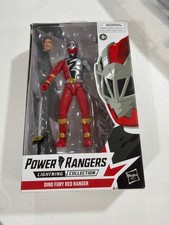 Dino Fury Red Ranger Power Rangers Lightning Collection Hasbro 6 Figure