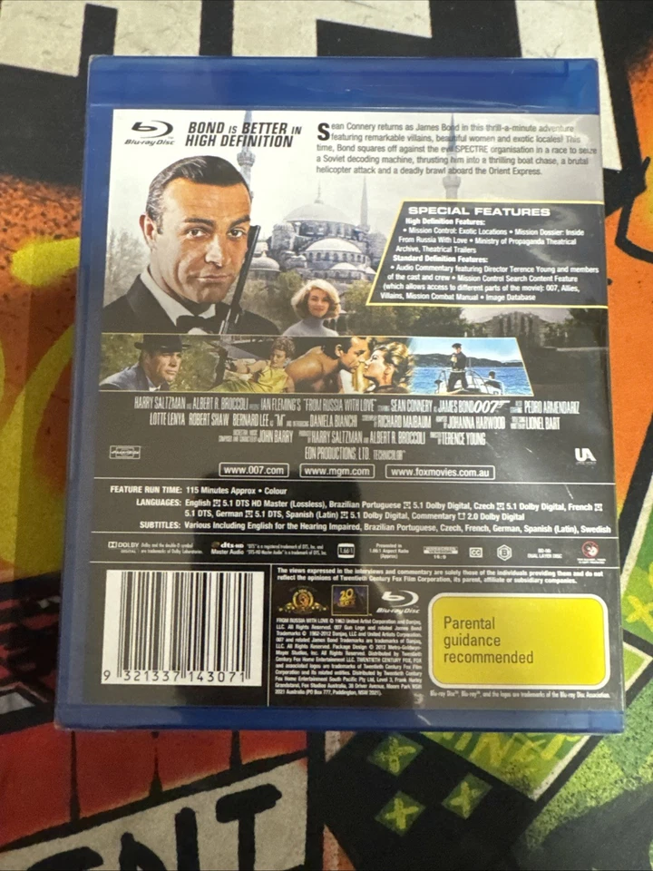 From Russia With Love (Blu-ray, 1963) - image 2 of 2