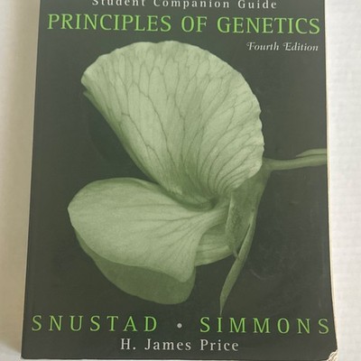 Principles of Genetics 4th Edition Snustad Simmons Student Companion Study Guide