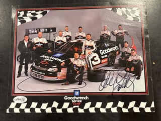 Dale Earnhardt Sr. JSA autographed #3 GOODWRENCH photo 1997
