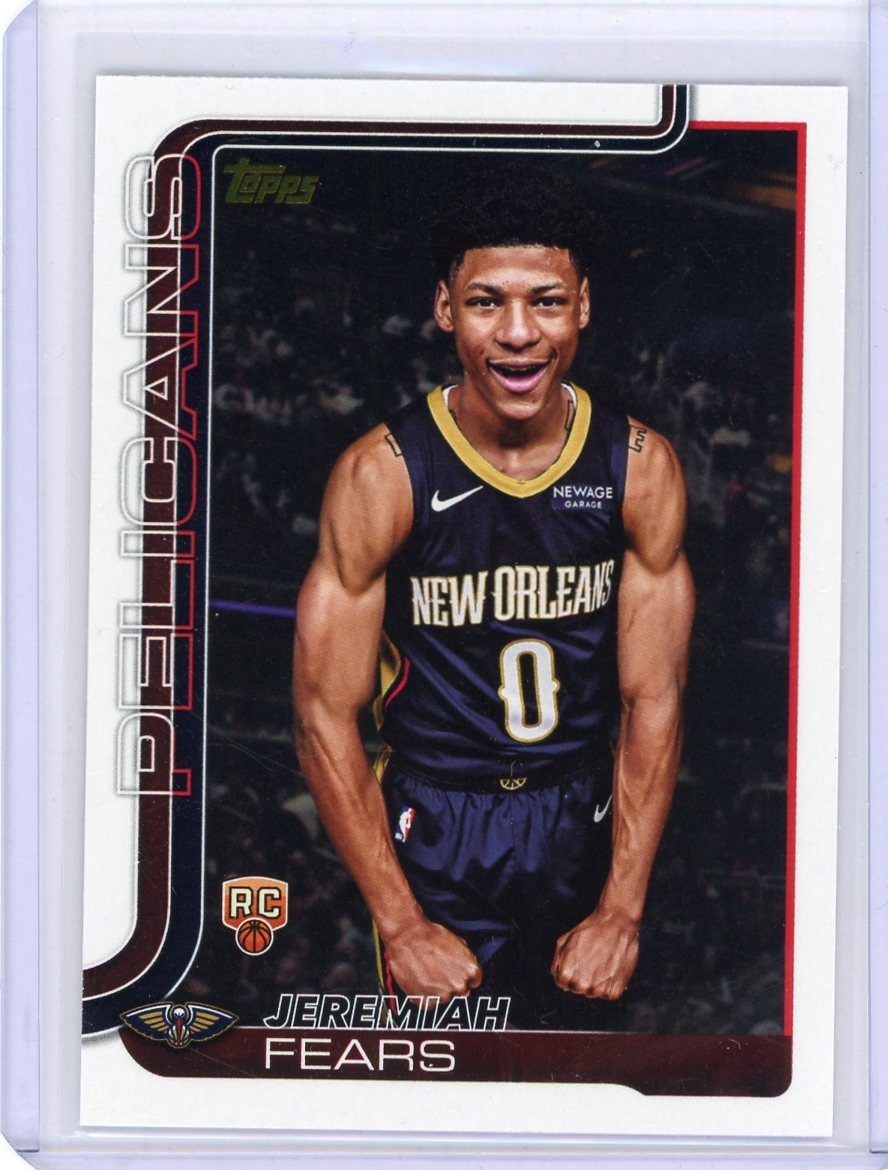 2025-26 Topps Basketball Golden Mirror Rookie #207 Jeremiah Fears