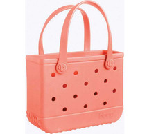 Bitty Tote Beach Pool Bag Lightweight Waterproof EVA Grapefruit Glow Pink Bogg S