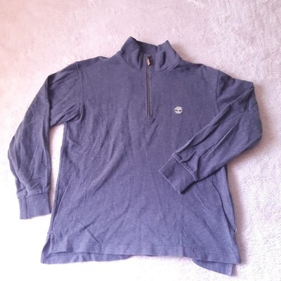 Timberland Herren Zip Neck Sweatshirt Pullover Gr. L