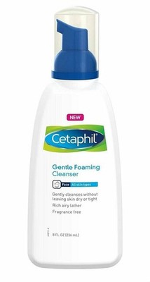 Cetaphil - Gentle Foaming Facial Cleanser Airy Lather Fragrance Free 8 oz