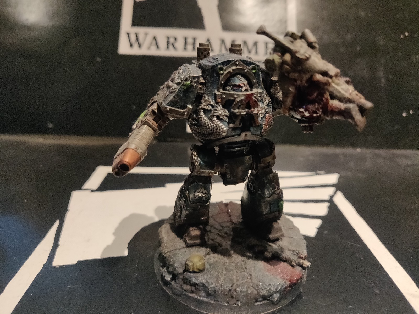 Horus Heresy Warhammer 30k Alpha Legion Contemptor Dreadnought #2