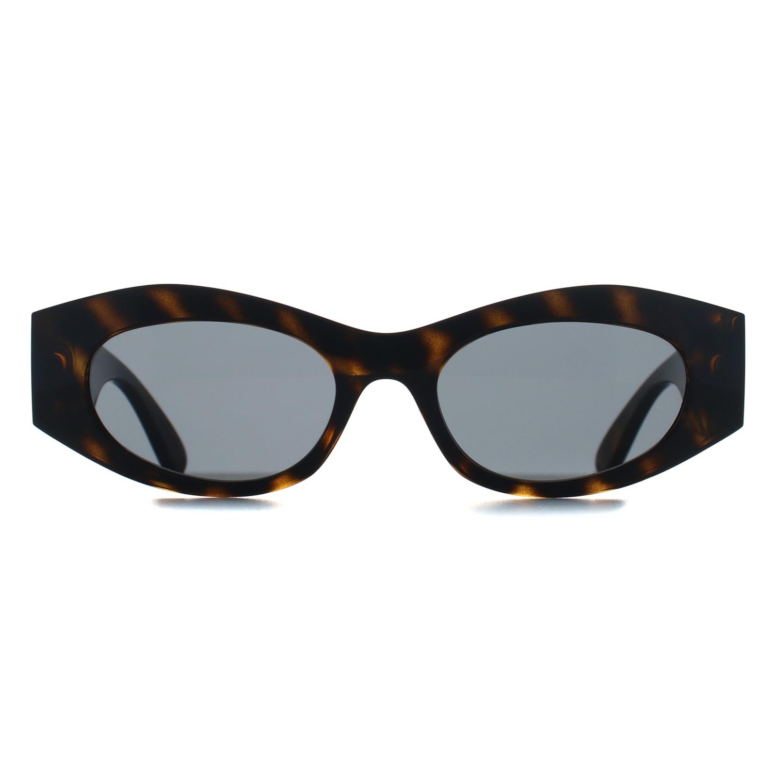 Versace Grey Woman Ve4480u 108/87 Sunglasses Injected Turtle Cat Eye Normal - Image 2