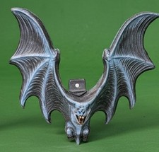 Vintage Halloween Rubie's 3D Vampire Bat Glow In Dark Wall Decor Blow Form