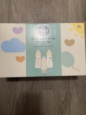 MAM Glass Baby Bottles & Soother Starter Set | 4 Pieces | 2x 170ml and 1x 260ml
