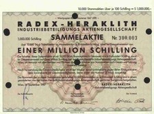Radex Heraklith AG 1987 Wien Radenthein Radex Austria Veitscher Didier 1 Mio ÖS