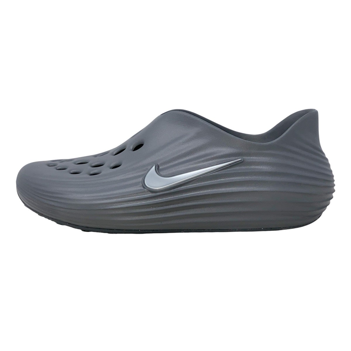 Nike ReactX Rejuven8 Smoke Gray Slippers Sneakers, Size 13 BNIB