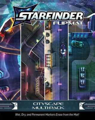 STARFINDER FLIP-MAT CITYSCAPE MULTIPACK