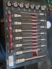 Matco Torx Bit Socket Set 14 38 And 12 Drives 26 Piece Set Sbs26v
