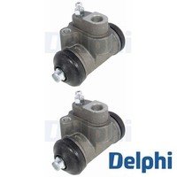 2X Radbremszylinder Delphi LW90111 2 Bremszylinder Set Rechts Links Hinten