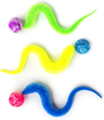 Dezi & Roo Wiggly Balls Lustiges Katzenspielzeug, Hüpfball, Perfekt Für Katzen