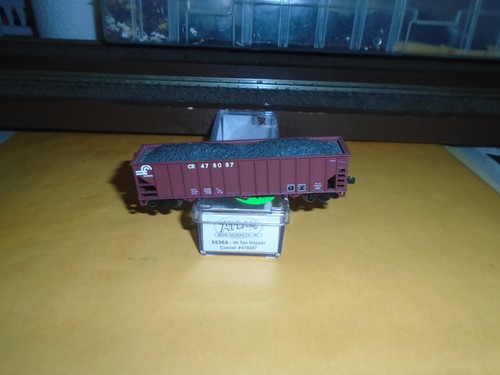 ATLAS #5536A 90 TONNER TRICHTER MIT KOHELLADUNG - CONRAIL #CR 478087 N | Zustand: Used