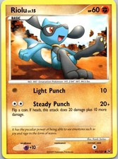 Riolu 91/127 Common Platinum 2009 LP on eBay