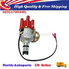 New 034 Vacuum Advance Electronic Distributor For Bug Bus Ghia 0231170034el New 034 Vacuum Advance Electronic Distributor For Bug Bus Ghia 0231170034el