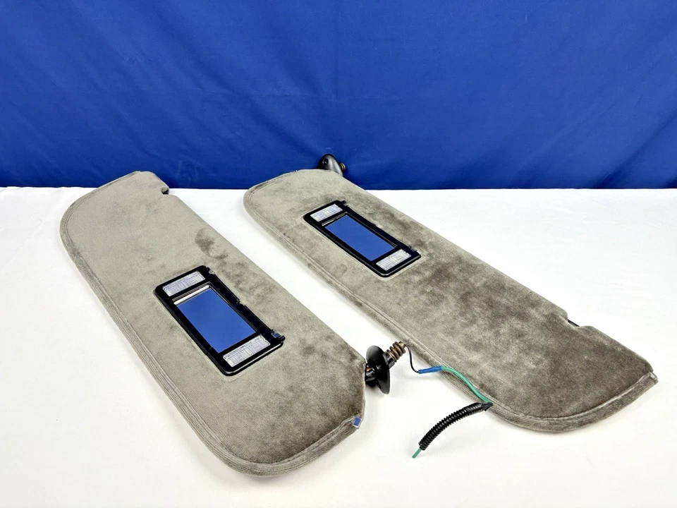 Par de parasoles Ford Econoline 97-07 conversión laterales conductor pasajero con luces Foto 3 de 4