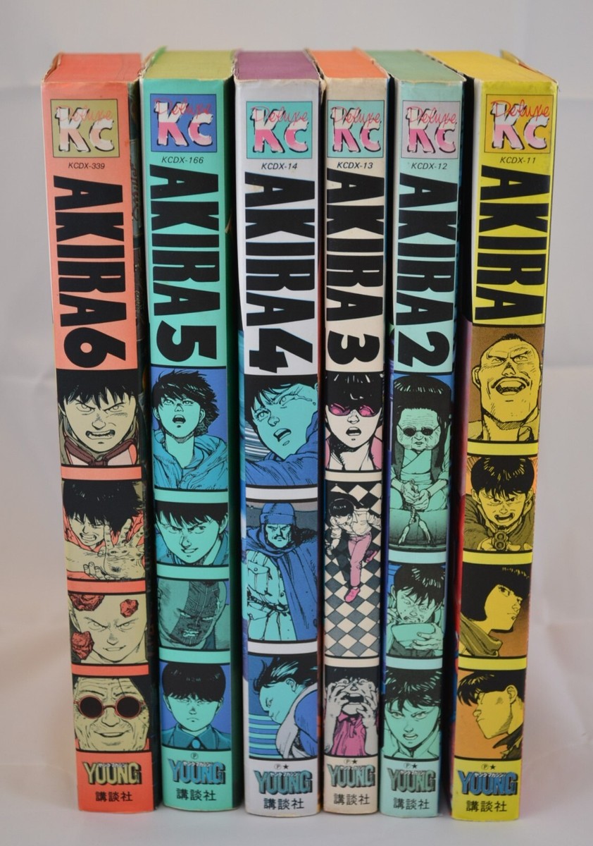 【超美品】AKIRA1〜6巻セット Katsuhiro Otomo AKIRA Deluxe Edition Vol.1-6 complete Set