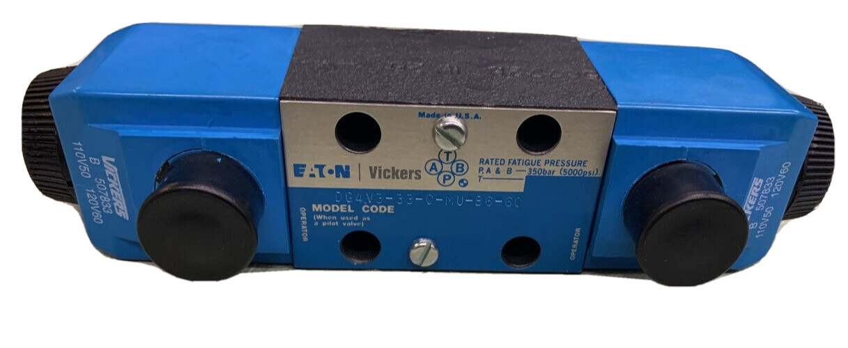 NEW EATON VICKERS DG4V3-33-C-MU-B6-60 DIRECTIONAL CONTROL VALVE