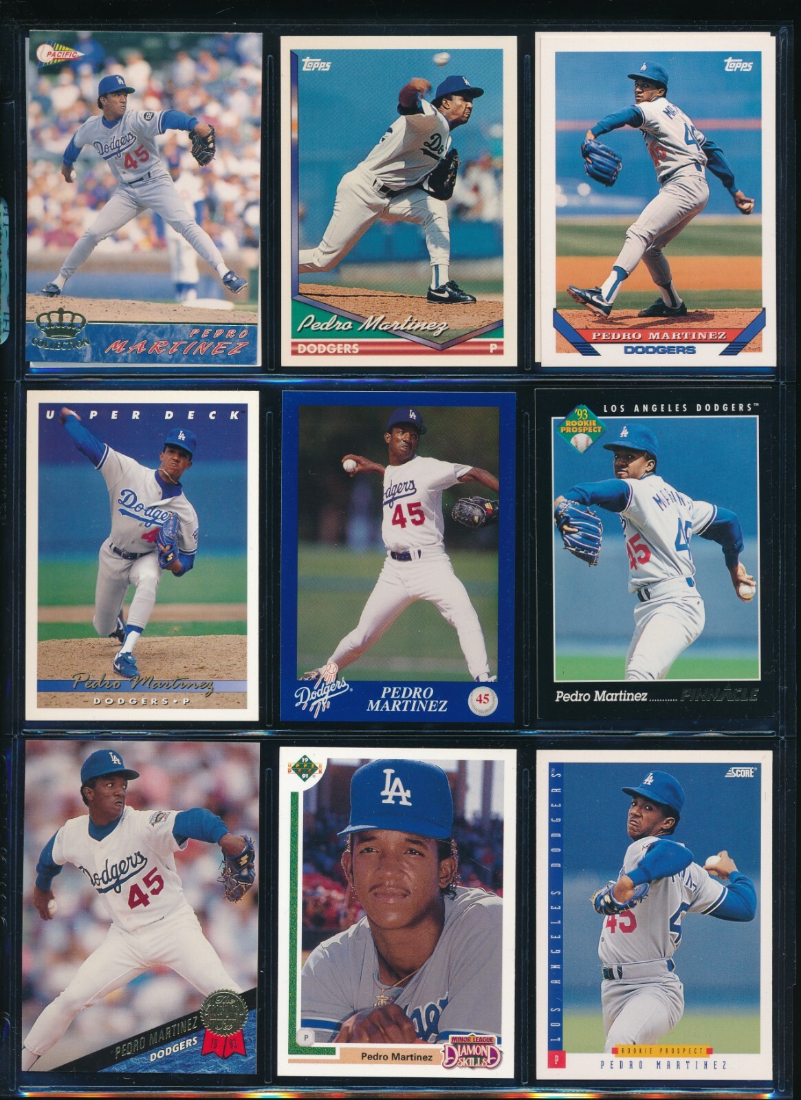 Lot (11) Pedro Martine 1993 DARE #45 268 259 324 321 2F 163 354 313 326 557 VC41