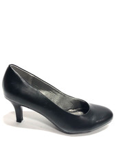 LifeStride Women  s Parigi, Black High Heel Pumps, Size 9 M