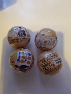  4 gesendete Harry Potter Mashems Serie 6 NEU Blind Mystery Kugeln Gold 