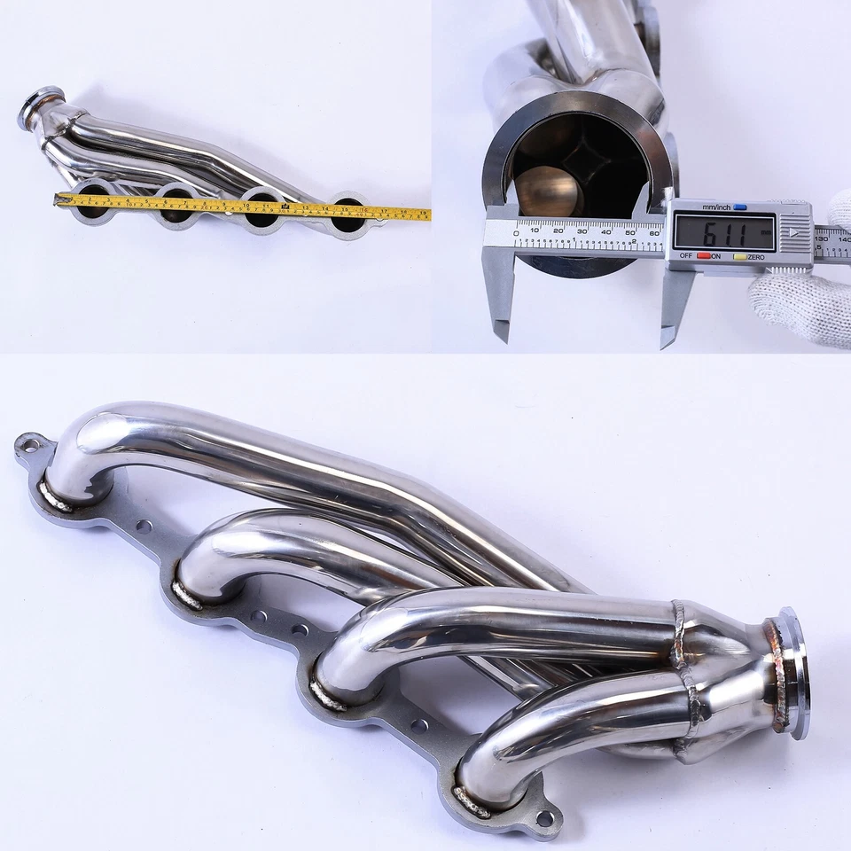 Cabeçalhos de caminhão para 60-86 C-10 LS Chevy GMC LS1 LS2 LS3 LS6 LS9 (troca de conversão) - Imagem 2 de 4