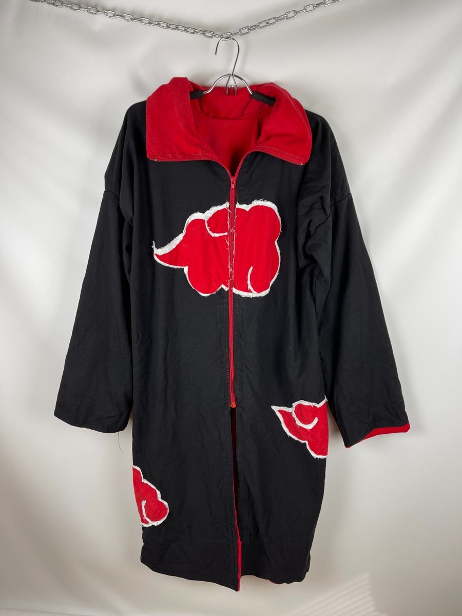 Naruto Shippuden Akatsuki Itachi Sasuke cosplay uniform jacket
