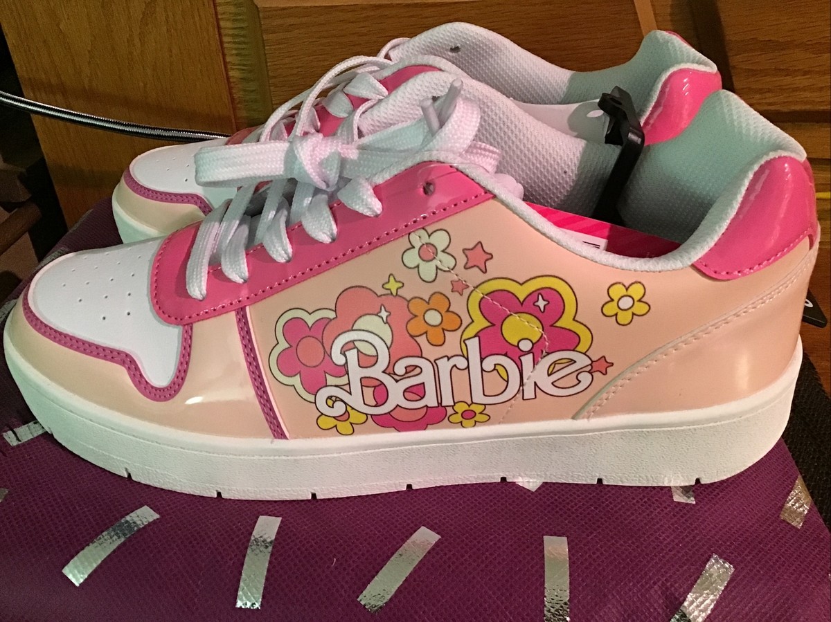 Women's Barbie by Mattel Pink Casual Sneaker Sizes 7, 8 or 11 New with Tags  | eBay UK