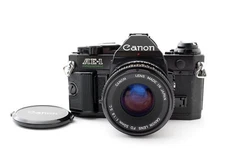 〔Almost MINT] Canon AE-1 Program SLR Camera w/ New FD 50mm f1.8 S.C. Lens JAPAN