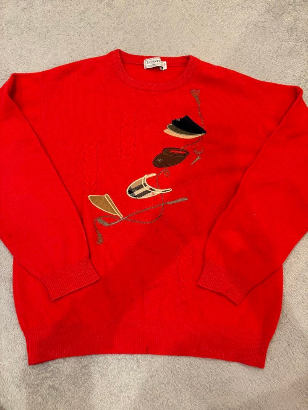 Burberry knit sweater Men's Fashion from Japan