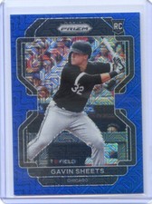 2022 PANINI PRIZM BLUE MOJO #/199 ROOKIE RC GAVIN SHEETS NO. 228