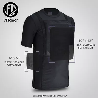 VALLEY FORGE TACTICAL Concealed Body Soft Armor T Shirt