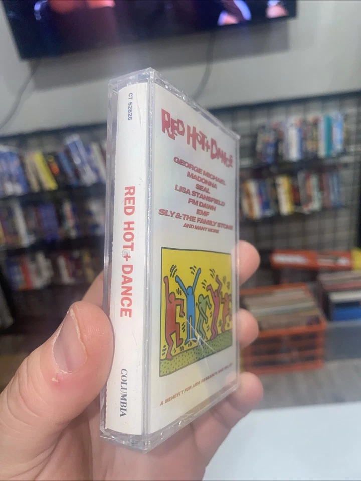 Red Hot + Dance - AIDS Research & Relief Benefit Album - Cassette Tape (1992) - Image 2 of 3