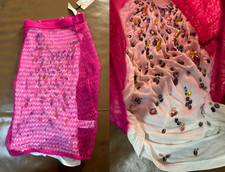 No21 Jeweled Knitted Skirt Mohair Wool Knitted Knitwear Iconic Luxury