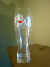 Bicchiere birra bianco calcio, bicchiere birra, Europei 2012 in Ucraina/Polonia, qui bicchiere Polonia
