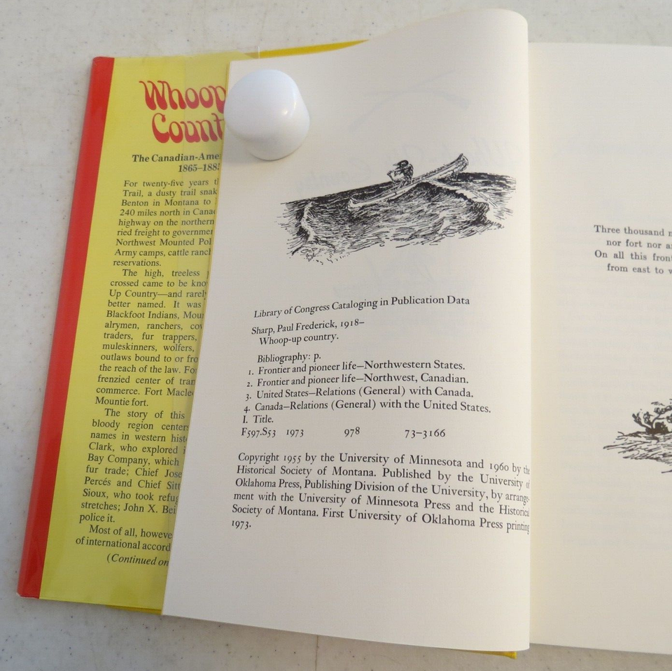 WHOOPUP COUNTRY THE CANADIANAMERICAN WEST, 18651885 By Paul F Sharp