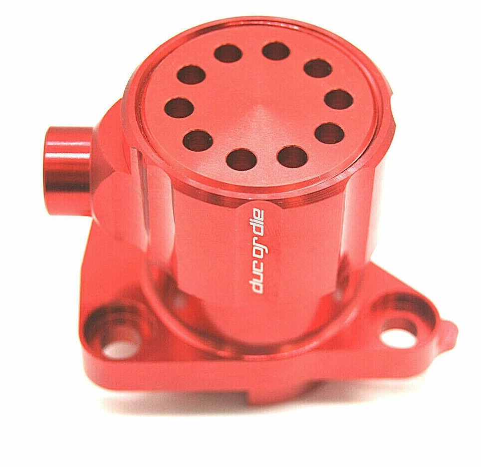 NEW Ducati Clutch Slave Cylinder Hydraulic Billet Anodized 30mm RED Monster - Image 2 of 4