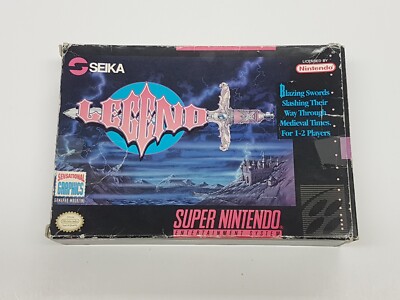 Legend Seika Super Nintendo SNES Box Only *(No Game, No Manual