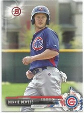Donnie Dewees Kansas City Royals 2017 Bowman Baseball