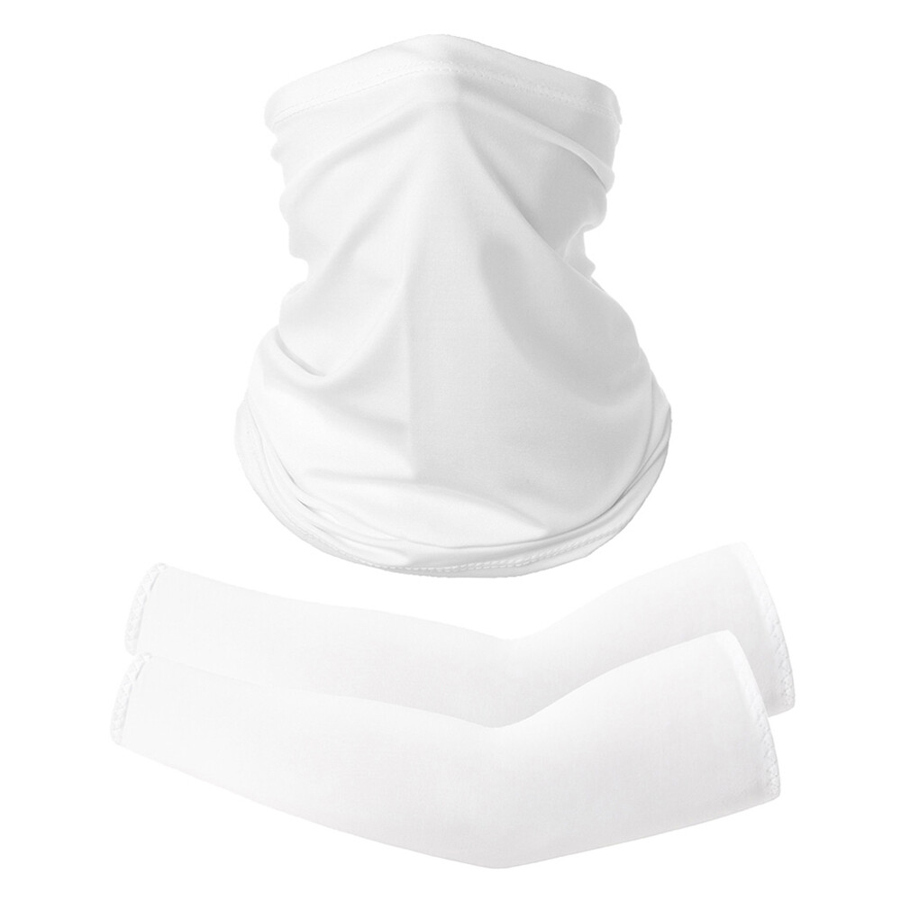 Mouth Neck Scarf Sun Protection Balaclava Cooling Sleeves Neckerchief