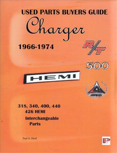 Dodge Charger Parts Interchange Manual 1966 1967 1968 1969