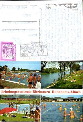 719286 Hohenems Altach Rheinauen Freibad Bad