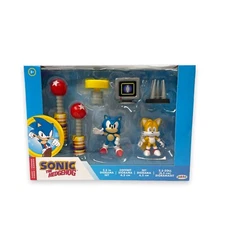 Sonic The Hedgehog 30th Anniversary 2.5 In. FIGURE Diorama Set Jakks Pacific