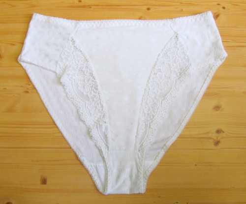 Culotte Dentelle Milavitsa - Blanc - Taille 42 FR - Réf 26077 - Neuf Avec étiquettes