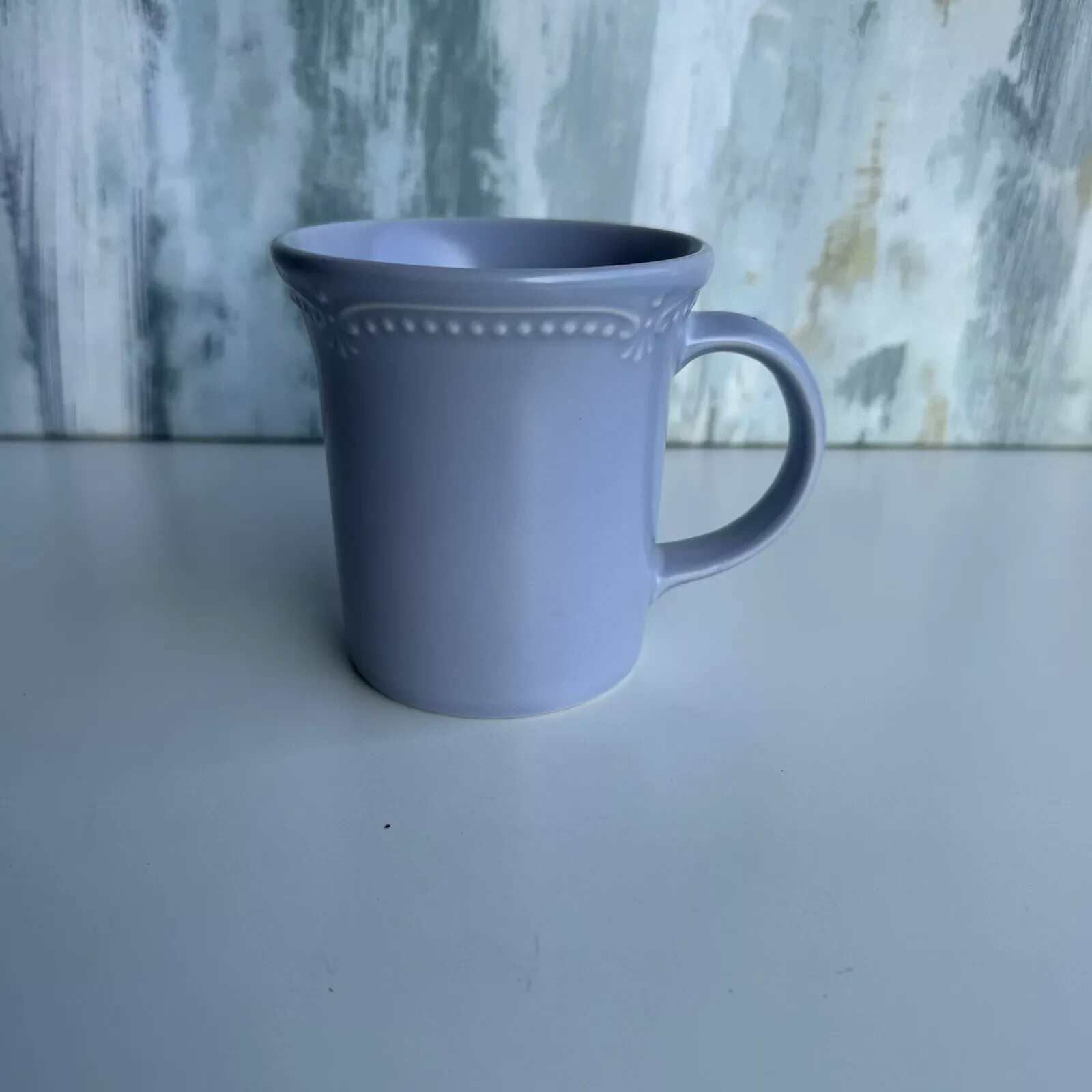 Pfaltzgraff Light Blue Vintage Coffee Mug USA Made Matching Set