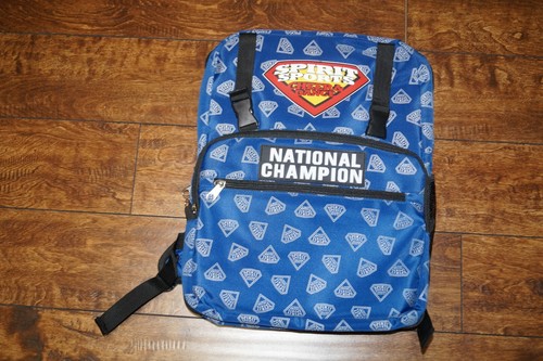 MOCHILA SPIRIT DEPORTES Y BAILE CAMPEÓN NACIONAL UNIVERSITARIO AZUL | eBay