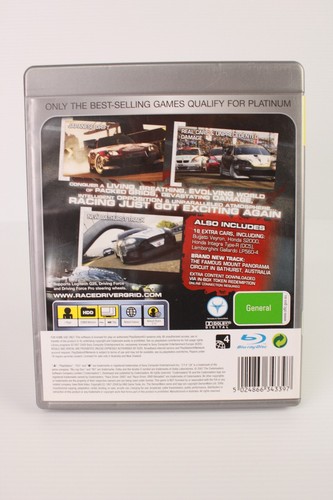 Racedriver Grid : Reloaded - With Manual - Playstation 3 / PS3 - Picture 2 of 3